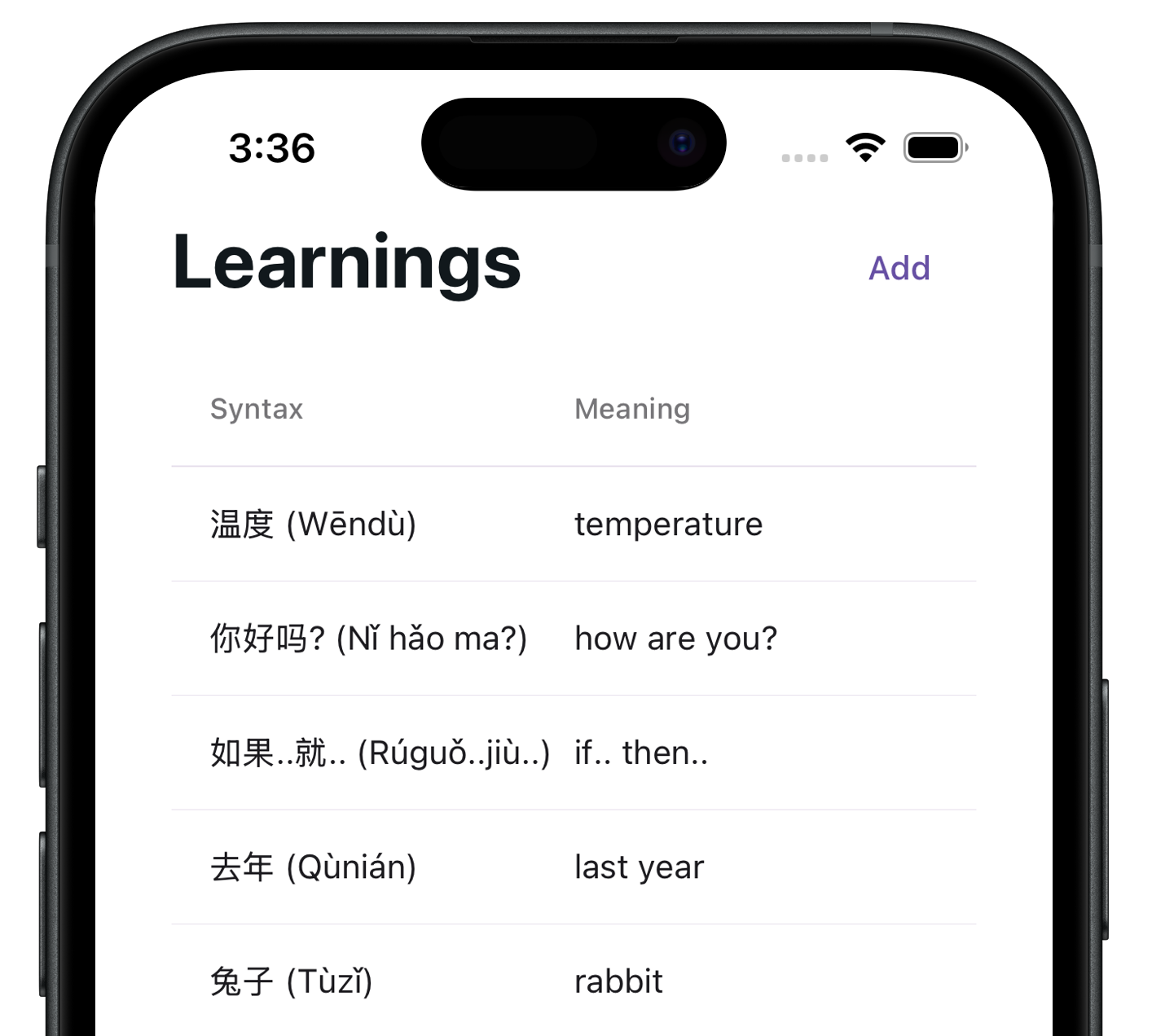 app mockup